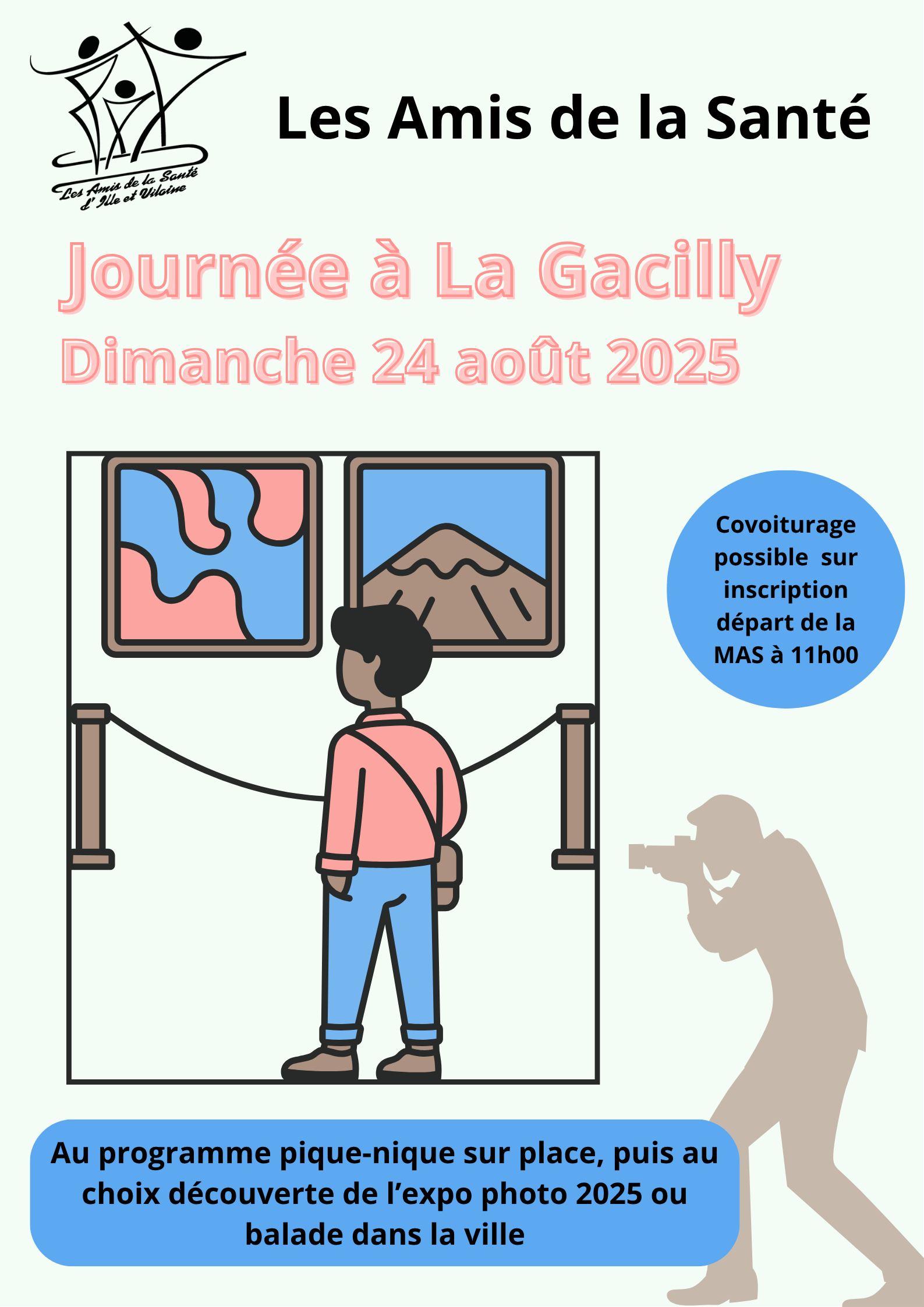 JOURNÉE A LA  GACILLY DIMANCHE 24 AOUT 2025