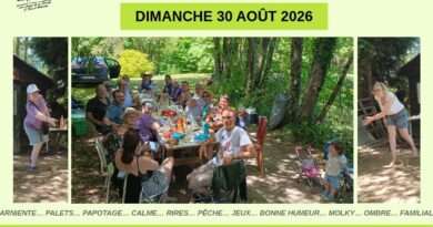 JOURNÉE A L&rsquo;ÉTANG DE LA GRISSILLONNAIS LE 30 AOÛT